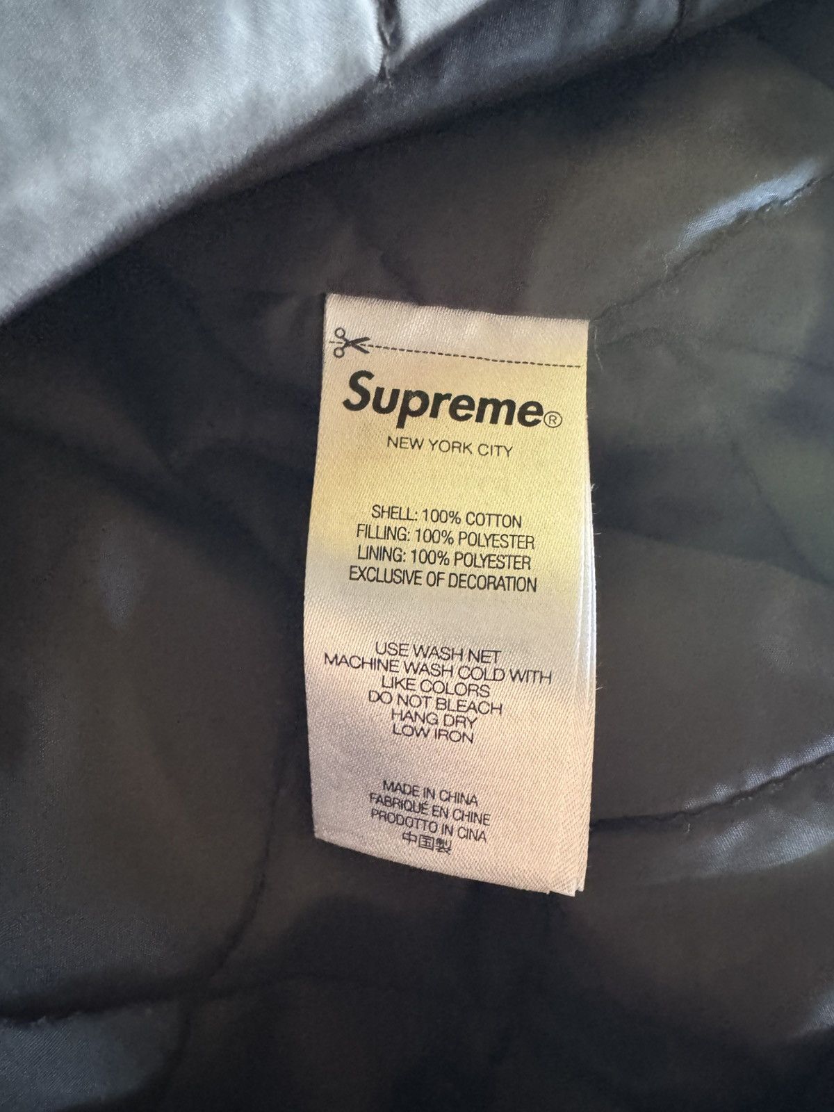 Supreme Supreme Quilted Lined Denim Snap Shirt Size US M / EU 48-50 / 2 - 7 Thumbnail