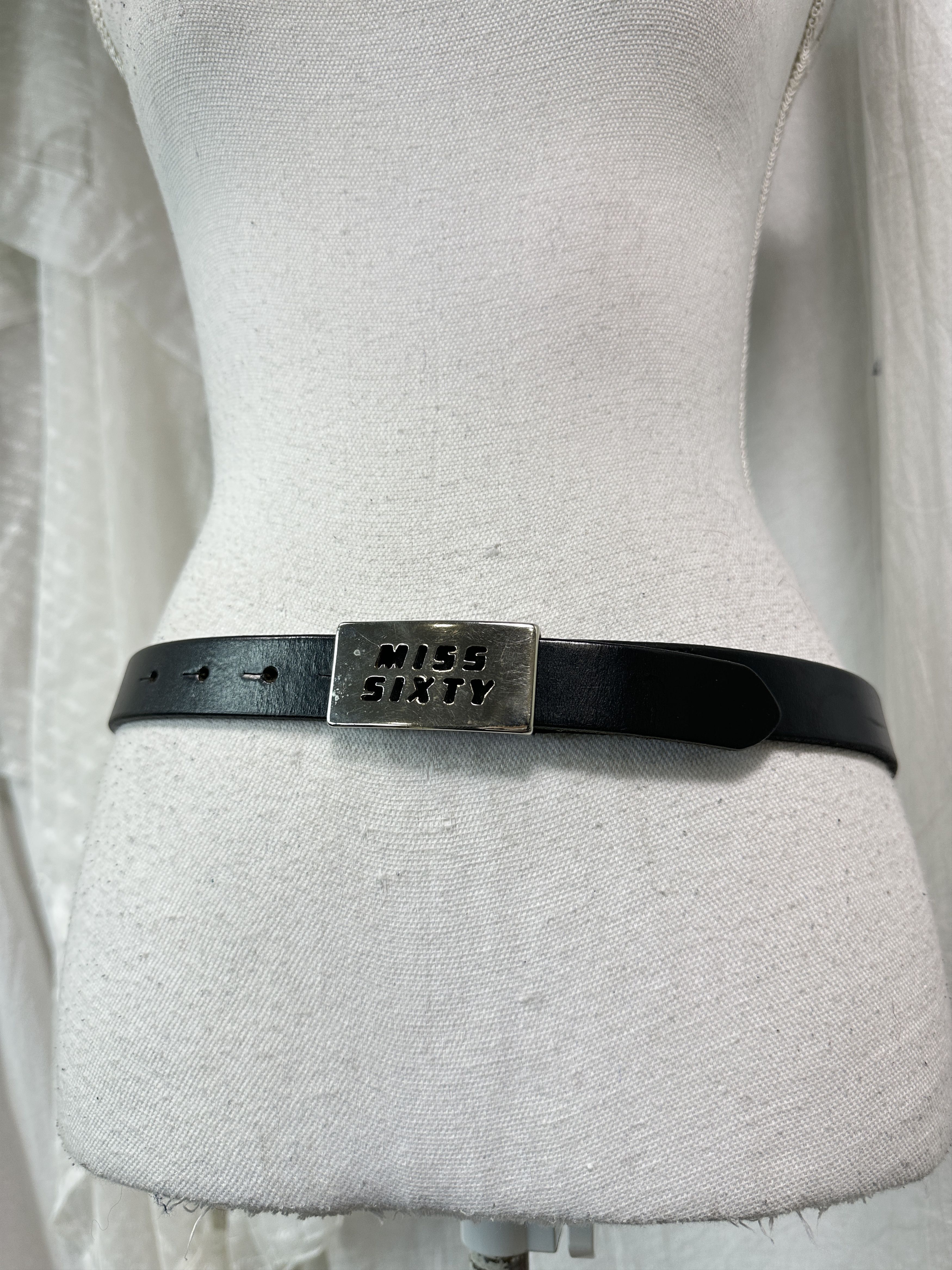Miss Sixty Vintage Avant Garde Leather Miss Sixty Belt Y2K Size ONE SIZE - 1 Thumbnail