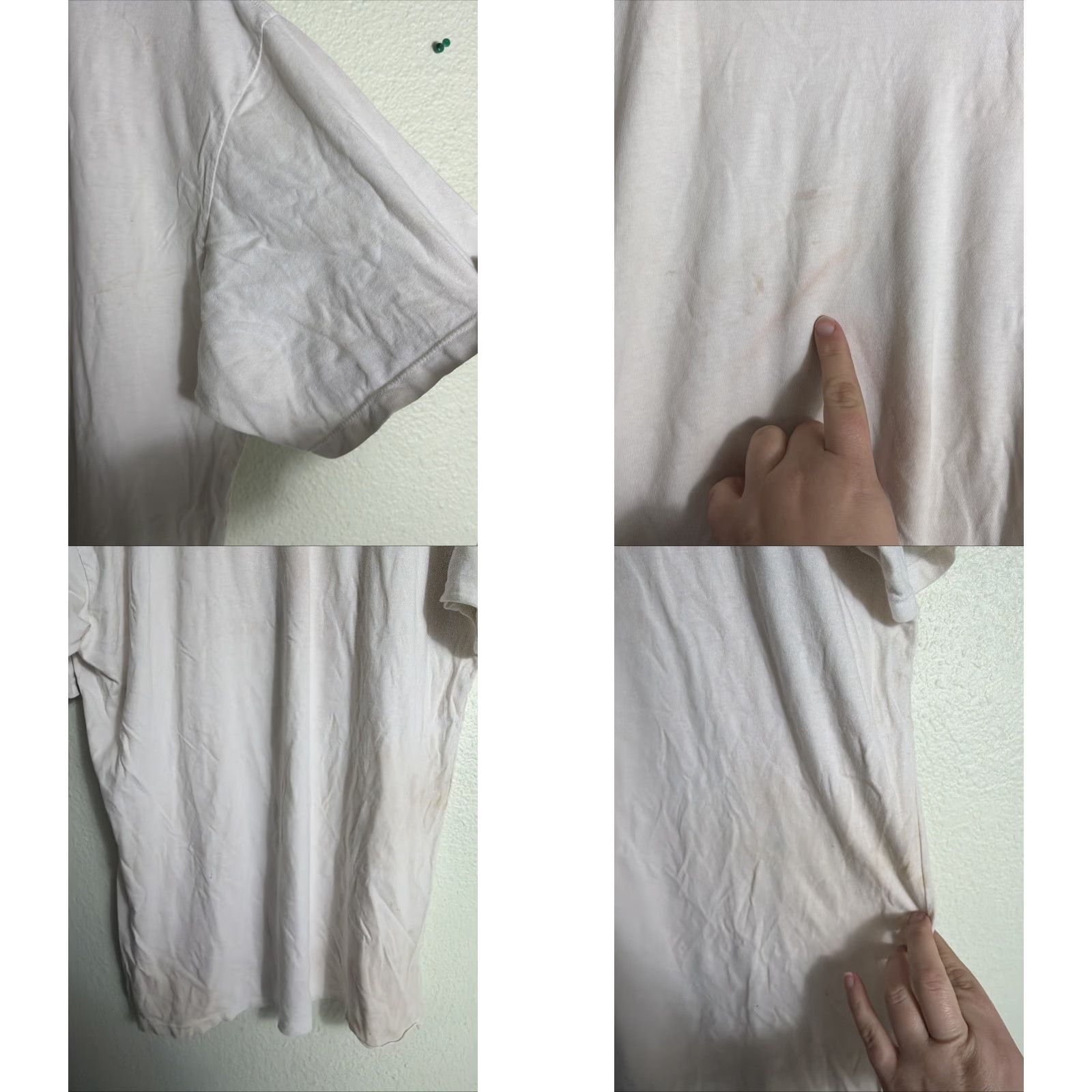 Vintage ambsn shirt Mens Large Modest Mouse Tee Mushrooms Stained Throughout White Size US L / EU 52-54 / 3 - 10 Thumbnail