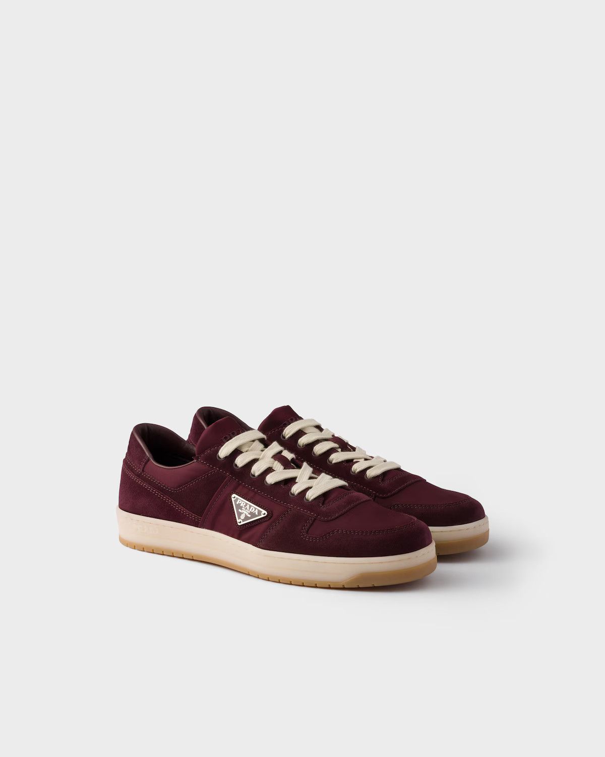 Prada o1w1db10426 Downtown Re-Nylon And Suede Sneakers Multicolor Size US 11 / EU 44 - 1 Thumbnail