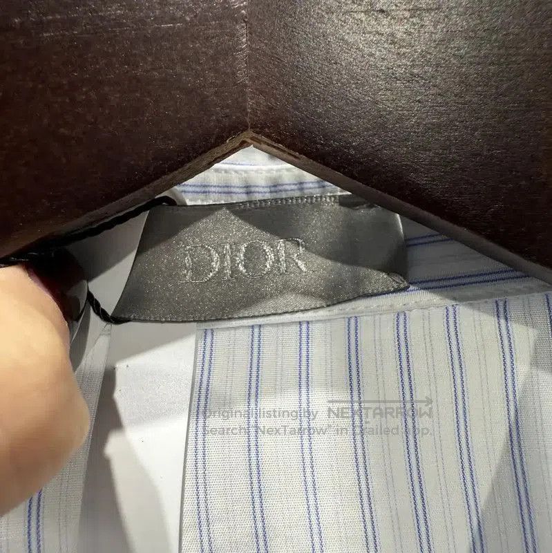 Other Dior Light Blue Men's Long Sleeve Shirt . Size US M / EU 48-50 / 2 - 3 Thumbnail