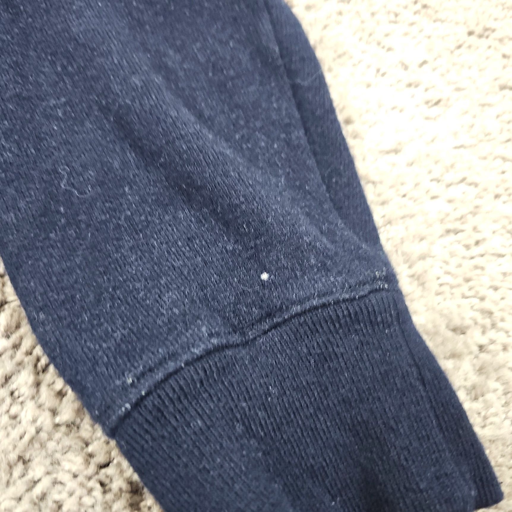 Banana Republic Banana Republic Jacket Mens L Navy Blue Wool Military Style Full Zip Pockets Size US L / EU 52-54 / 3 - 6 Thumbnail