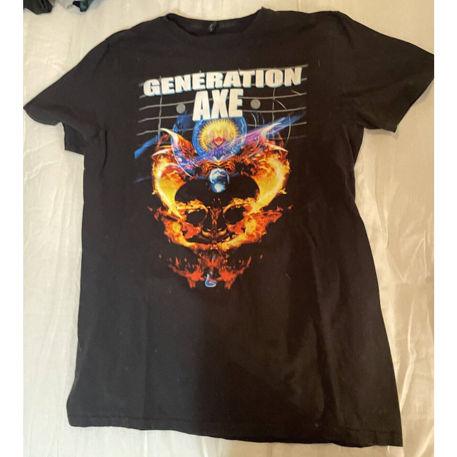 Other 2016 GENERATION AXE Tour Concert T-SHIRT Steve Vai Band T Lg Size US L / EU 52-54 / 3 - 1 Thumbnail