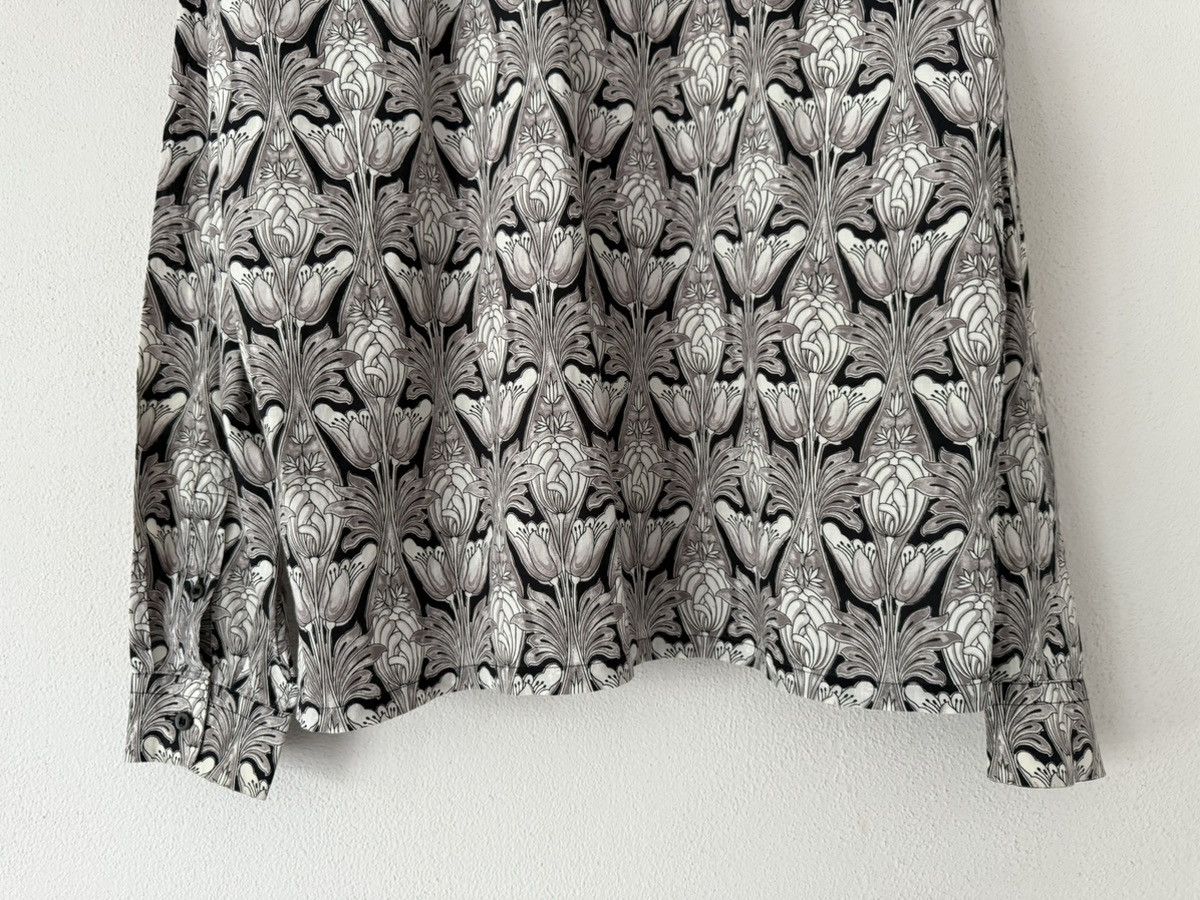Prada Art Deco Floral Print Cotton Shirt – Size 42 Size US L / EU 52-54 / 3 - 9 Thumbnail