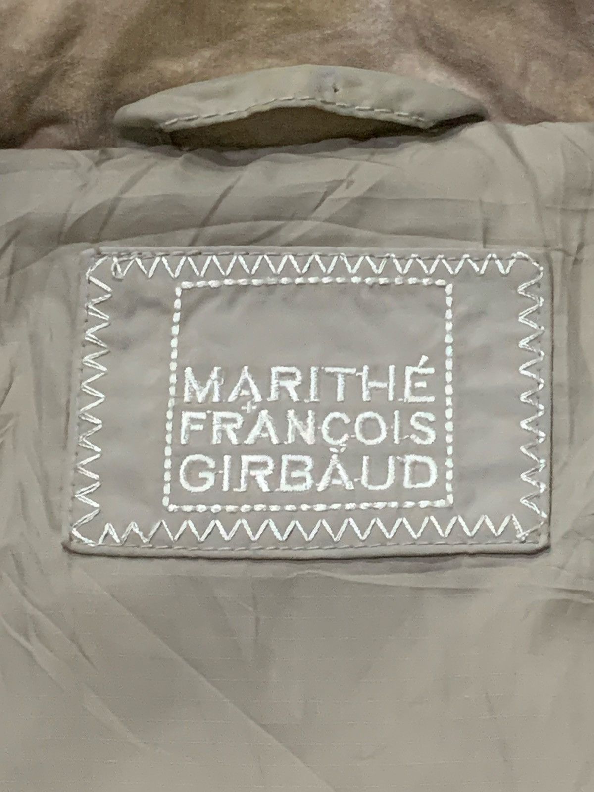 Marithe + Francois Girbaud AW/96 Girbaud Geometrical Paneled Padded Down Jacket Size US M / EU 48-50 / 2 - 18 Thumbnail