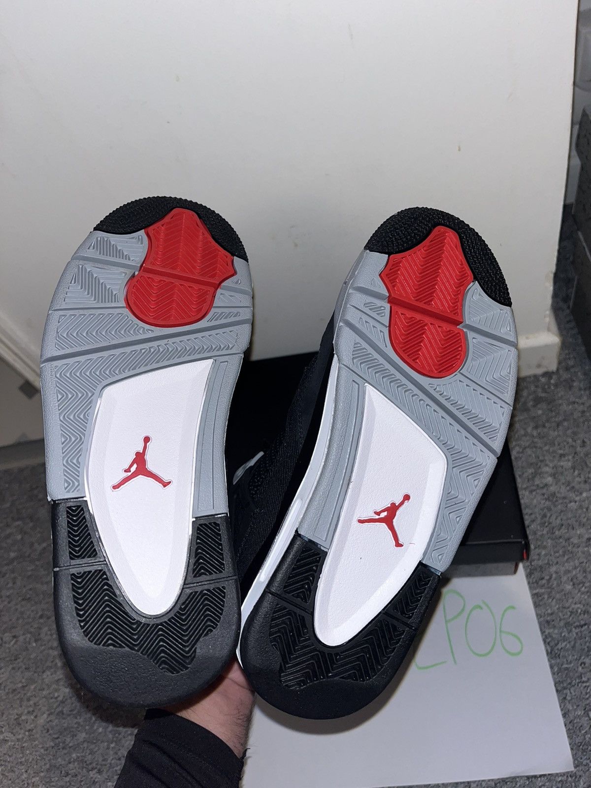 Jordan Brand Jordan 4 Black Canvas - US 5Y Size US 5 / IT 35 - 4 Thumbnail