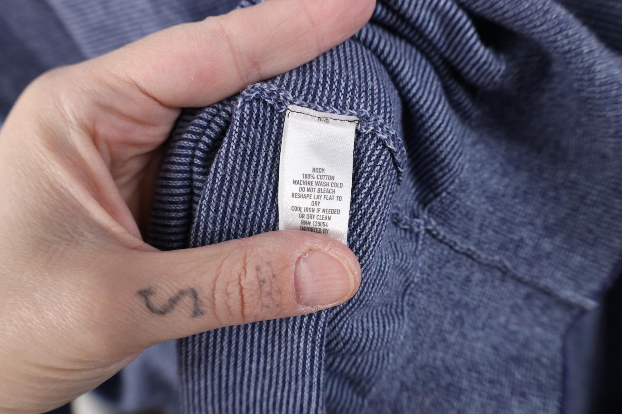 Bonobos Bonobos Fit Lightweight Striped Knit Crewneck Sweater Blue Size US XXL / EU 58 / 5 - 8 Thumbnail
