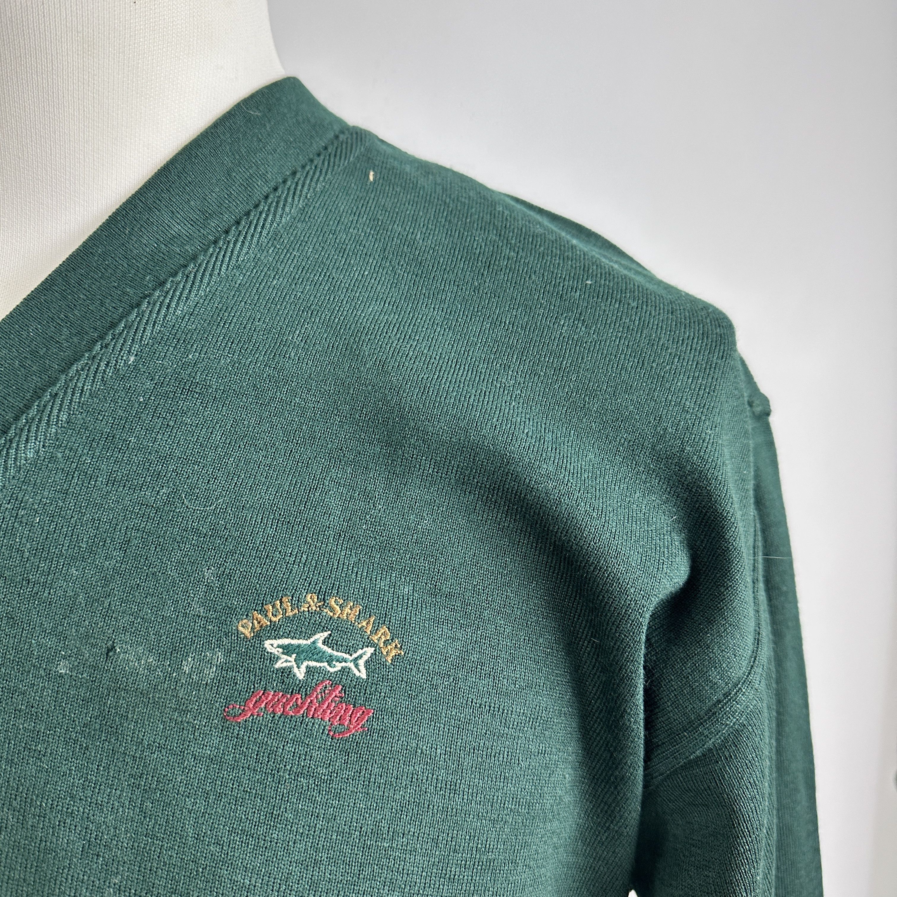 Paul & Shark Maglione Paul & Shark Logo Scollo V – M Size US M / EU 48-50 / 2 - 4 Thumbnail