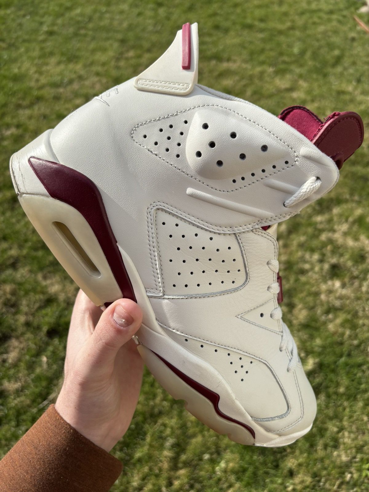 Jordan Brand Jordan 6 Retro Maroon 2015 Size 12 Size US 12 / EU 45 - 1 Thumbnail