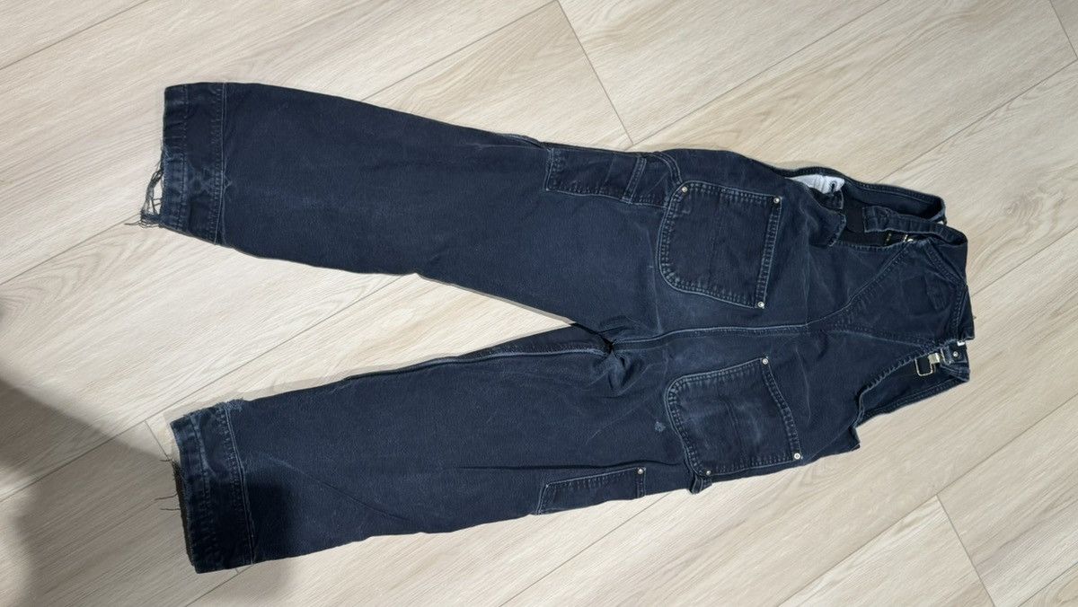 Carhartt Carharrt double knee carpenter overalls pants distressed Size US 32 / EU 48 - 24 Thumbnail