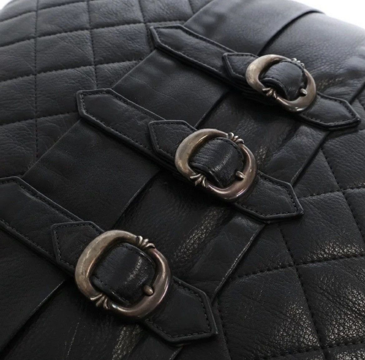 Chrome Hearts Chrome Hearts Gunslinger Quilted Leather Pillow Size ONE SIZE - 6 Thumbnail