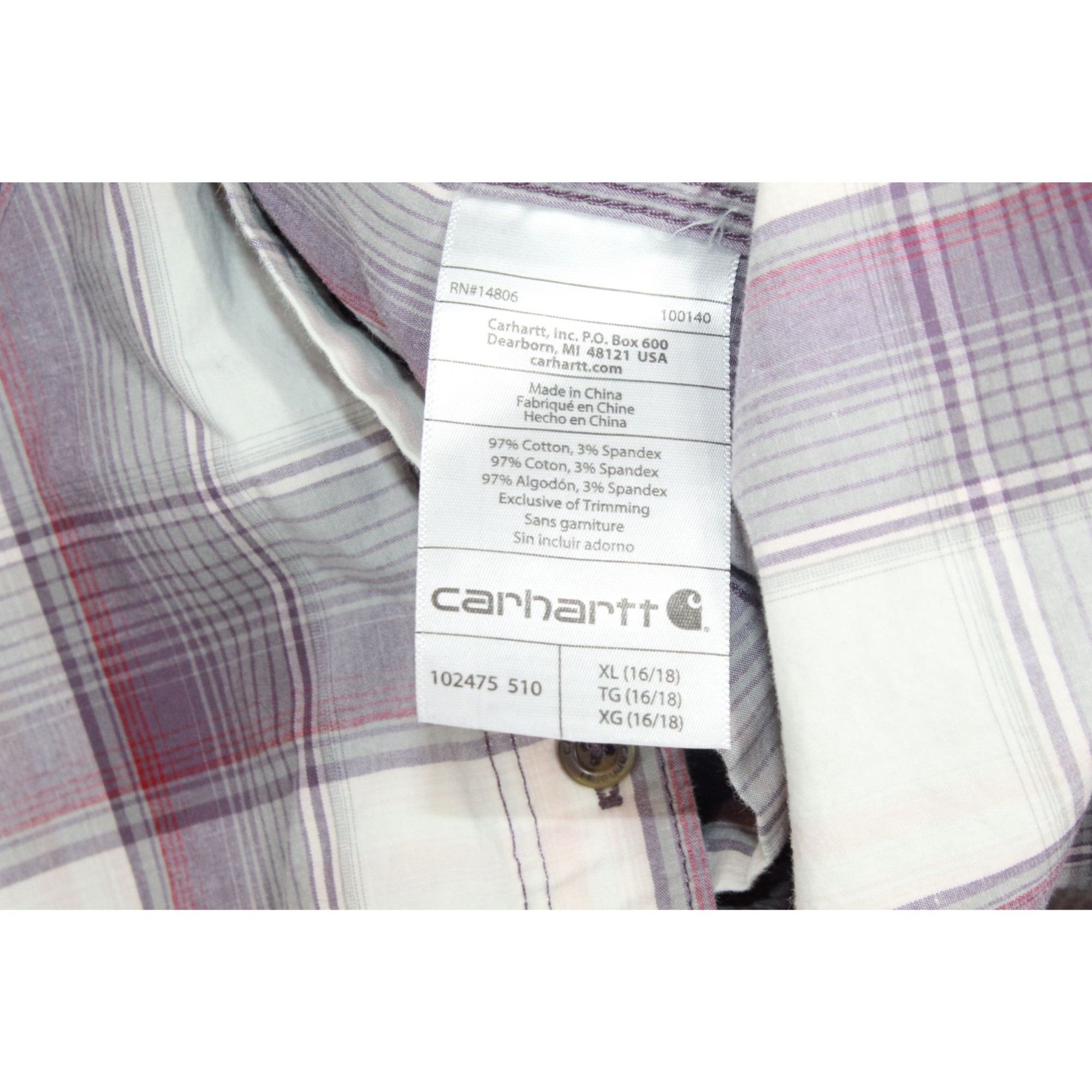 L.L. Bean Carhartt Women's Button Down Shirt Huron Work Shirt XL Size XL / US 12-14 / IT 48-50 - 5 Thumbnail
