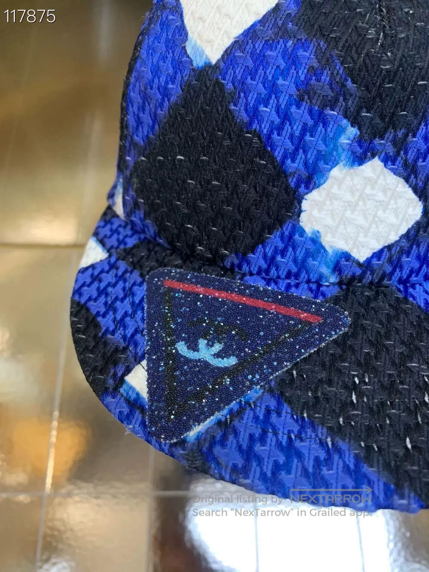 Chanel Chanel Celebrity Graffiti Check Baseball Cap. Size ONE SIZE - 4 Thumbnail