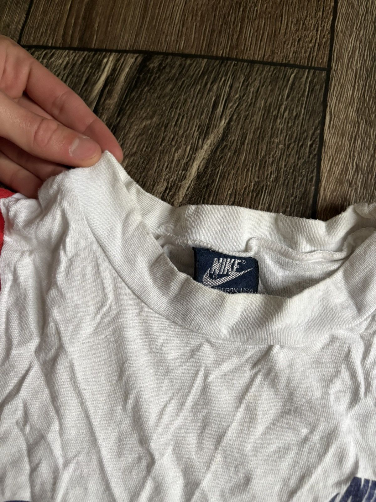 Nike Vintage Nike Team Great Britain Olympic Athletics Tee 80s Size US M / EU 48-50 / 2 - 3 Thumbnail