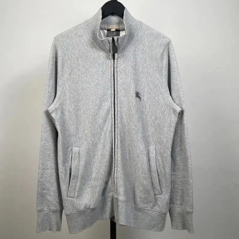 Burberry Burberry Men's Gray Cotton Long Sleeve Jacket. Size US L / EU 52-54 / 3 - 1 Thumbnail