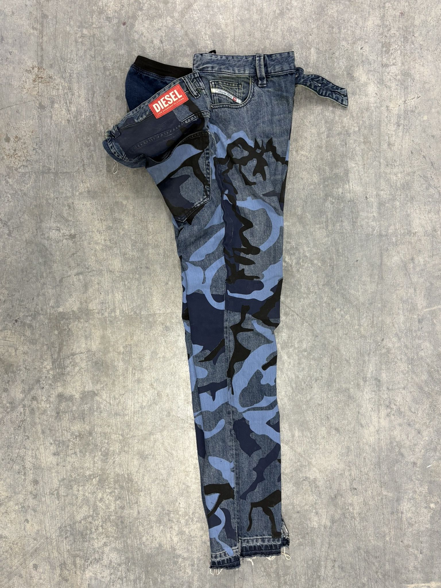 Hood By Air Shayne Oliver for Diesel Camo printed denim Size US 32 / EU 48 - 3 Thumbnail