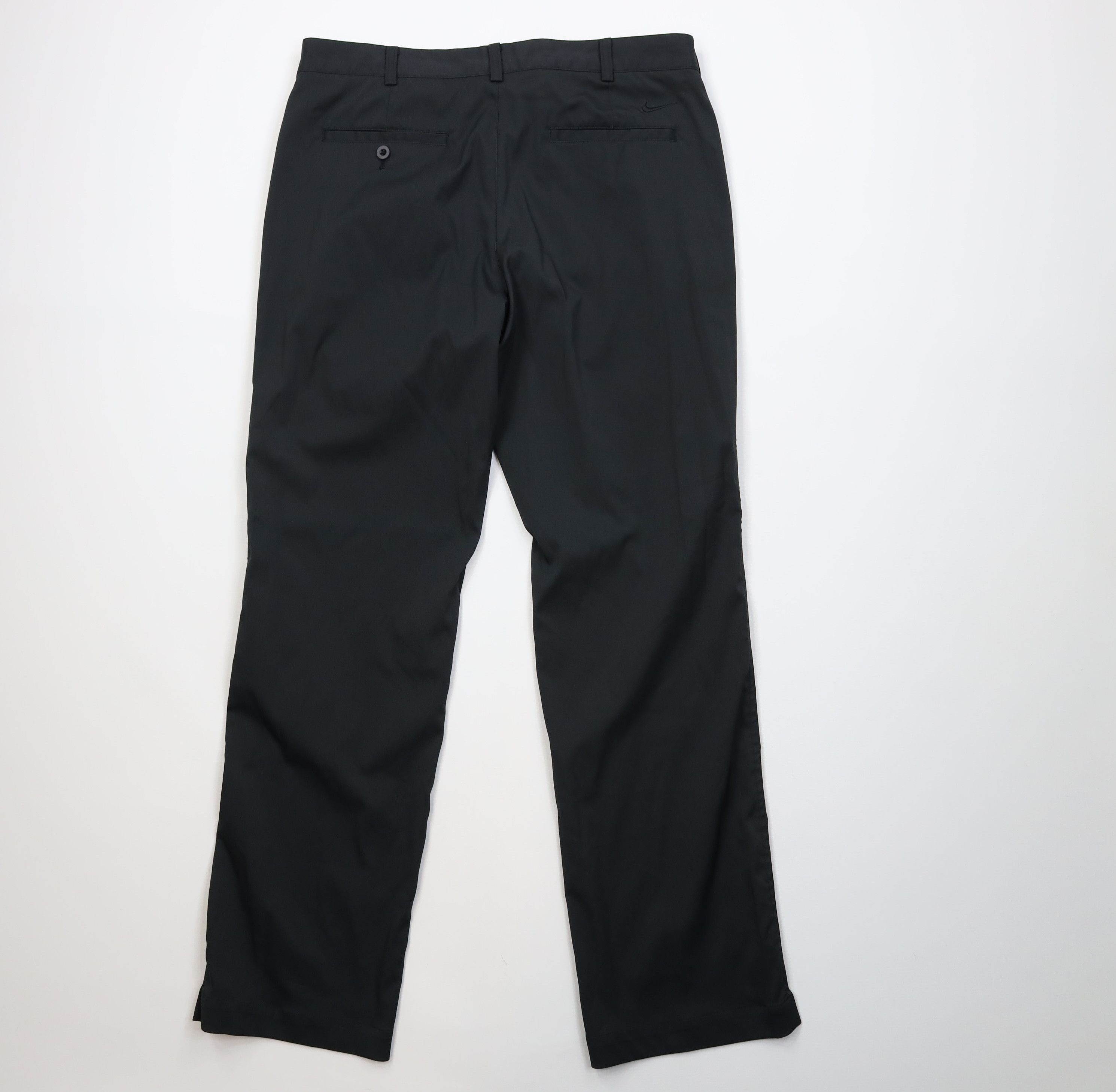 Nike Vintage Y2K Nike Golf Wide Leg Chino Pants Trousers Black Size US 34 / EU 50 - 9 Thumbnail