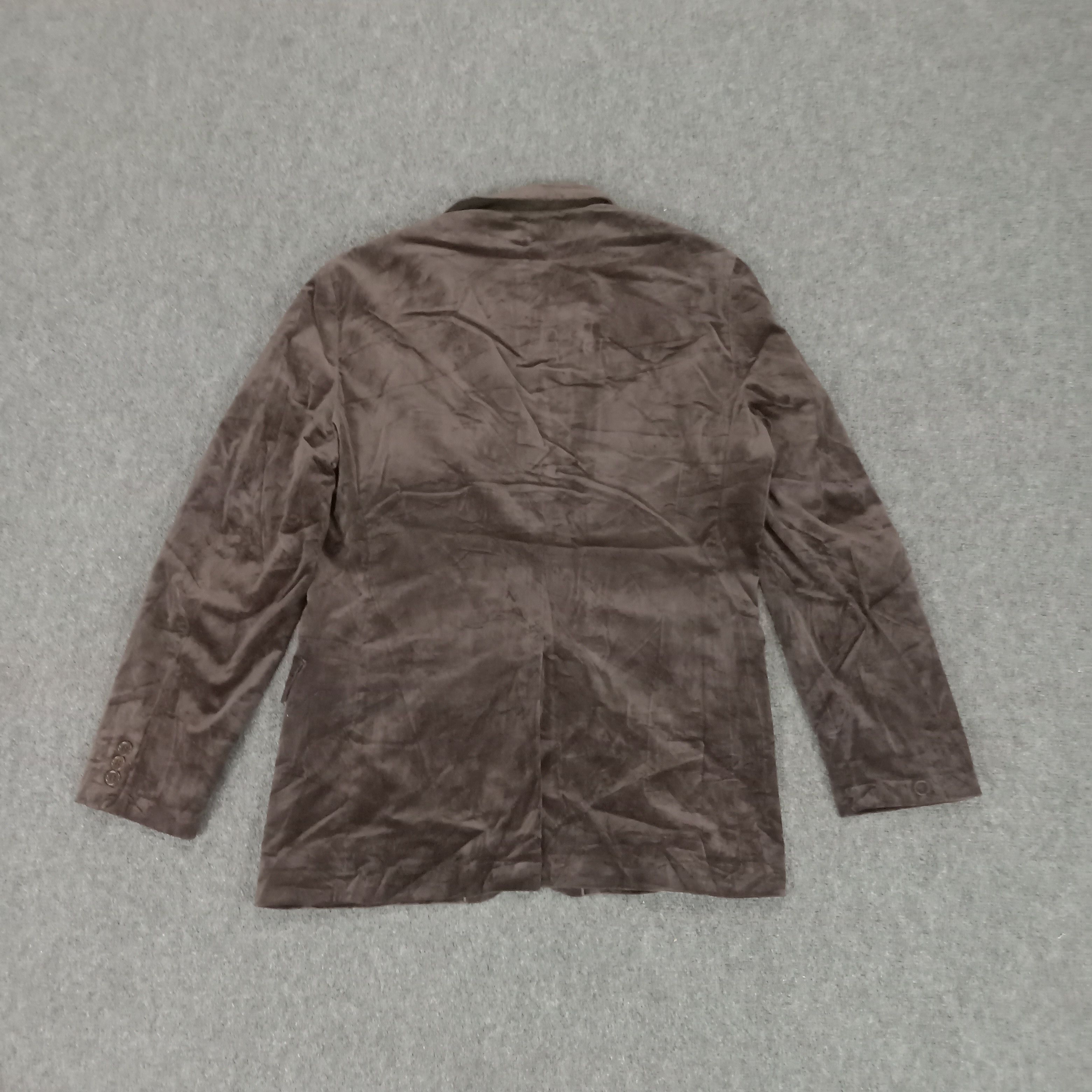 Japanese Brand × Vintage × Yohji Yamamoto Yohji Yamamoto Japanese Designer Fleece Blazers Size 38R - 5 Thumbnail