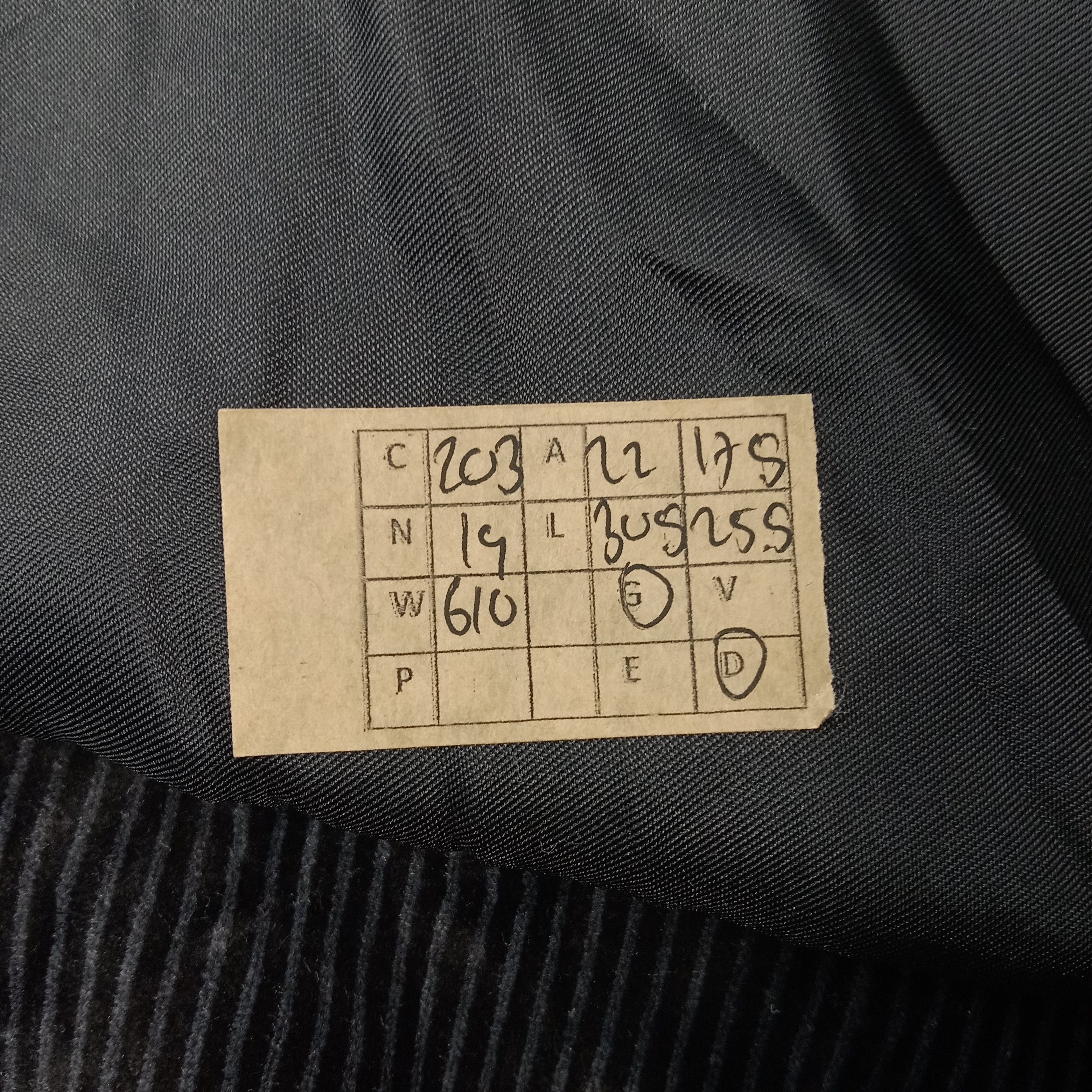 Vintage × Yohji Yamamoto A.A.R Yohji Yamamoto Japanese Designer Velvet Blazer Size 36R - 9 Thumbnail