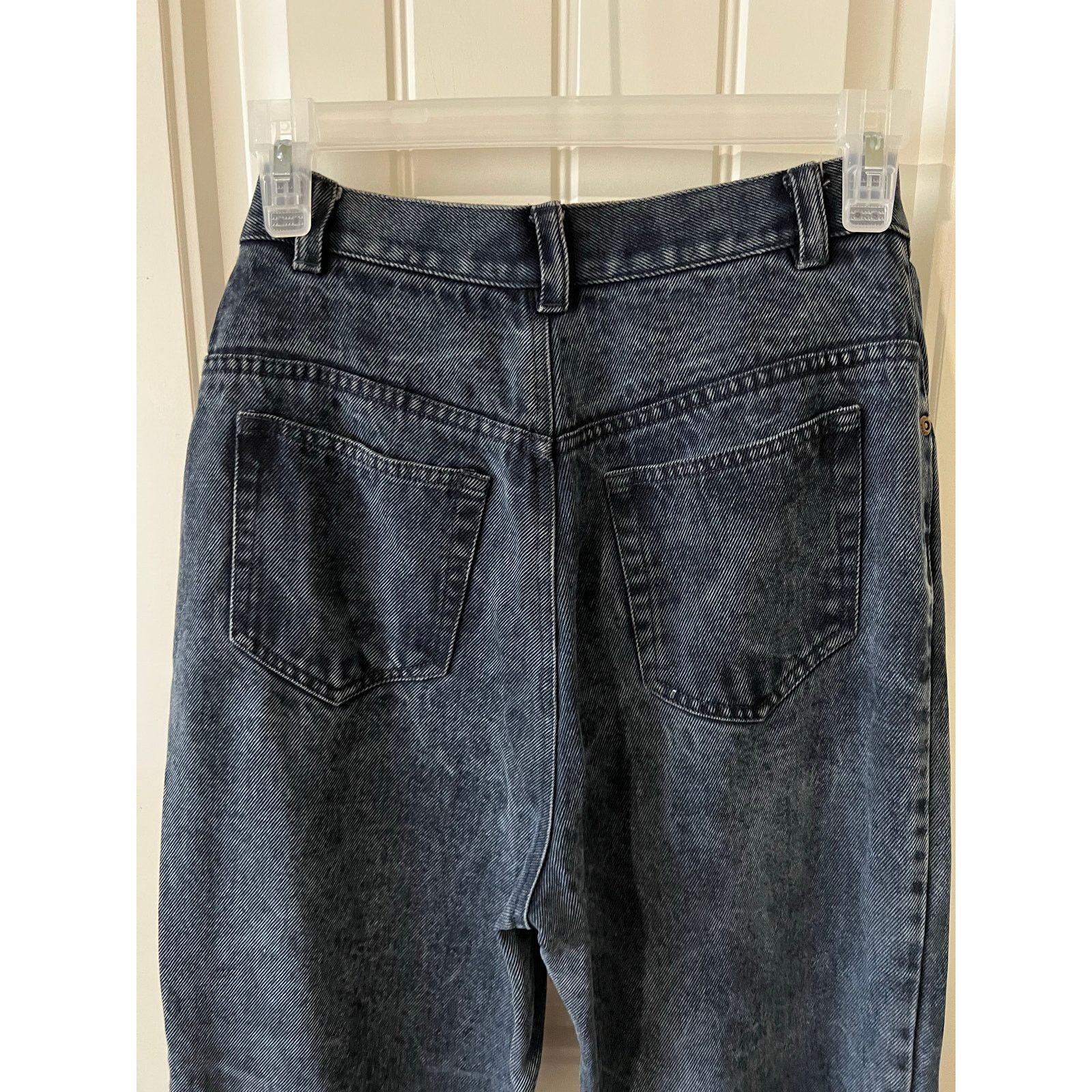 Liz Claiborne Vintage Womens Petite High Rise Tapered Leg Denim Blue Jeans Size 27" / US 4 / IT 40 - 13 Thumbnail