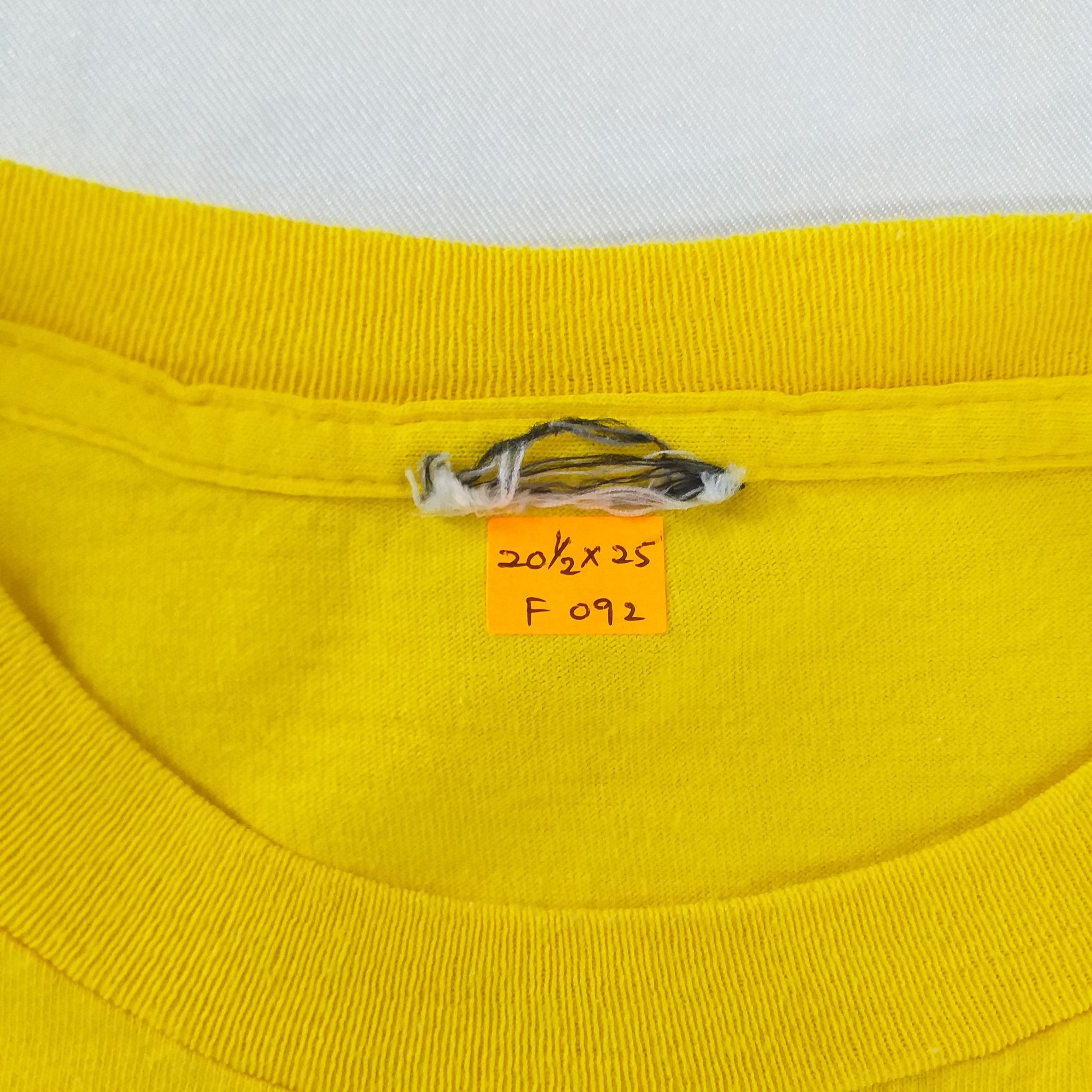 Japanese Brand Vintage Curious George Musical Fruit Medium Tshirt -F092 Size US M / EU 48-50 / 2 - 4 Thumbnail