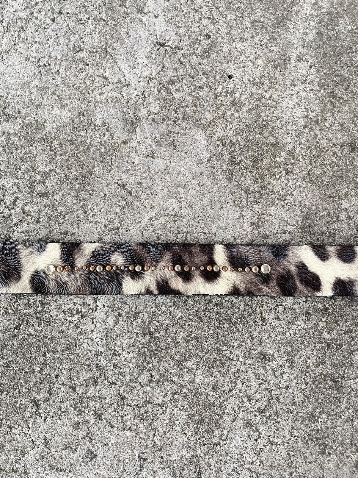 Japanese Brand Leopard wide belts Size ONE SIZE - 5 Thumbnail