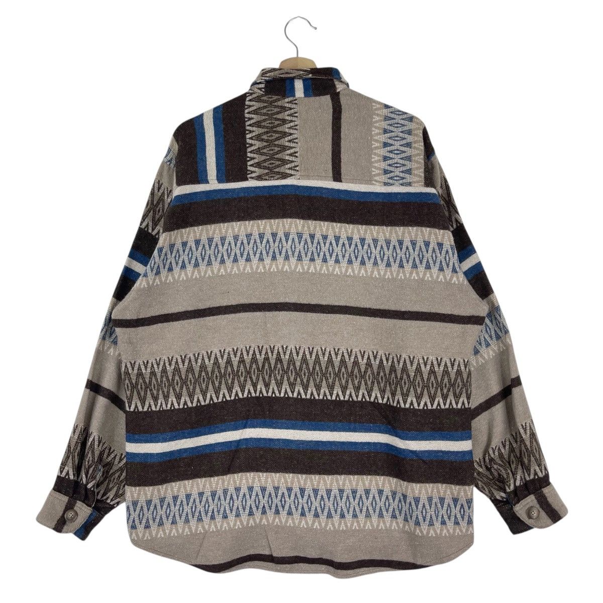 Billabong × Vintage 90’s Billabong Native Flannel Size US XL / EU 56 / 4 - 2 Thumbnail