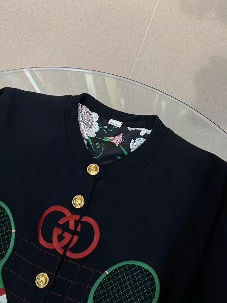 Gucci Gucci Long baseball series double-wear baseball jacket 2503 Size US XXS / EU 40 - 3 Thumbnail