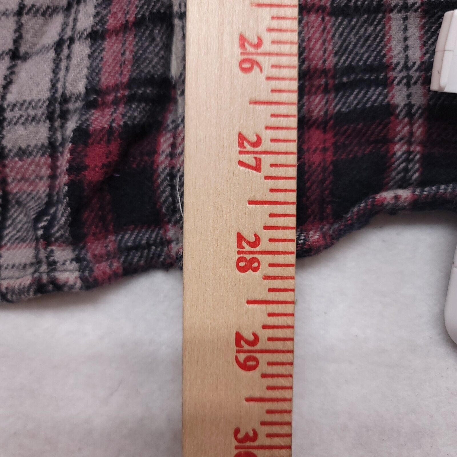 PD&C PD & C Tartan Flannel Shirt Adult Men Size Large L Black Red Size US L / EU 52-54 / 3 - 7 Thumbnail