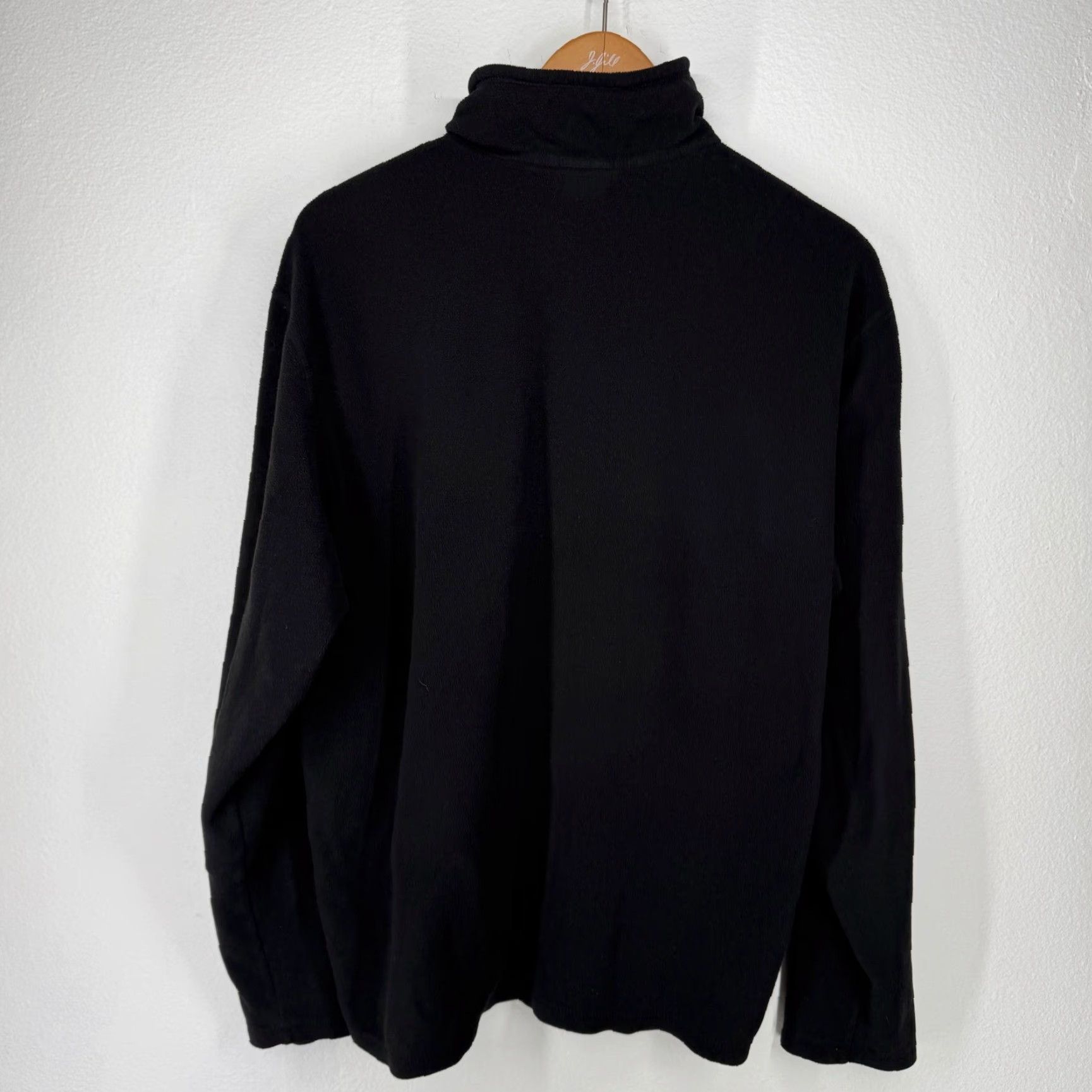 The North Face The North Face Mens Fleece 1/4 Zip Pullover Sweatshirt Medium Base Layer Black Size US M / EU 48-50 / 2 - 6 Thumbnail