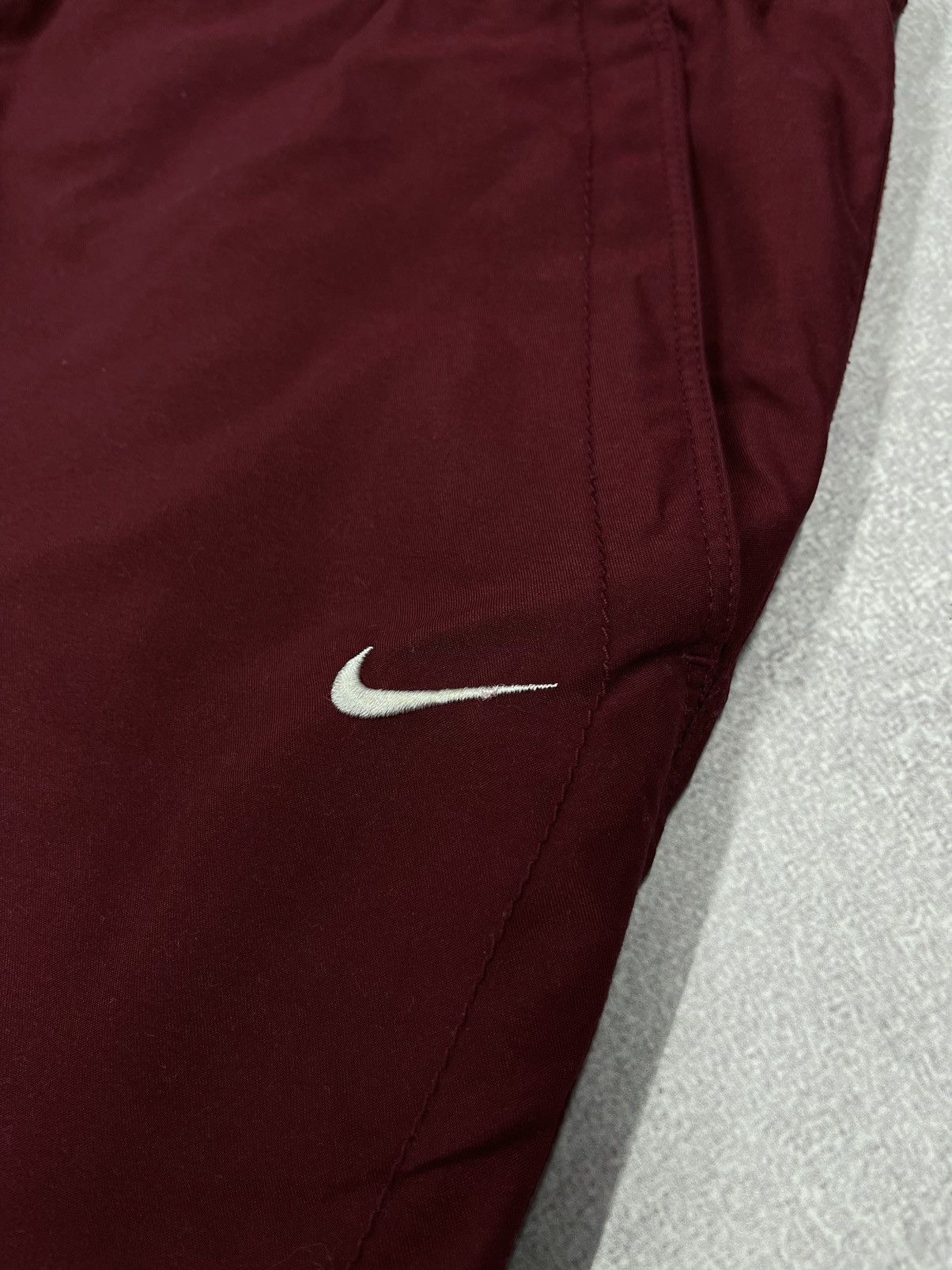 Nike Women Nike Drill Sweatpants Vinous Drip Y2K ACG TN Size 26" / US 2 / IT 38 - 4 Thumbnail