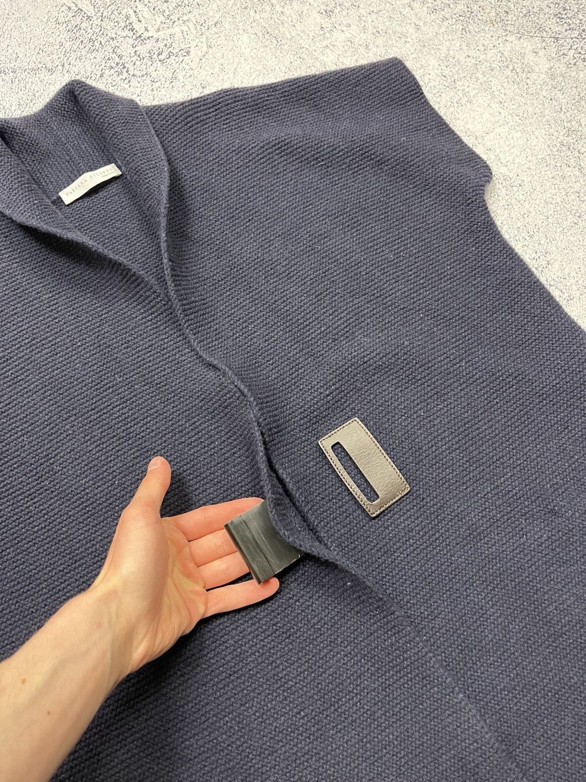 Fabiana Filippi × Japanese Brand Fabiana Filippi Wool Cashmere Silk Sweater Cardigan Vest Size M / US 6-8 / IT 42-44 - 8 Thumbnail