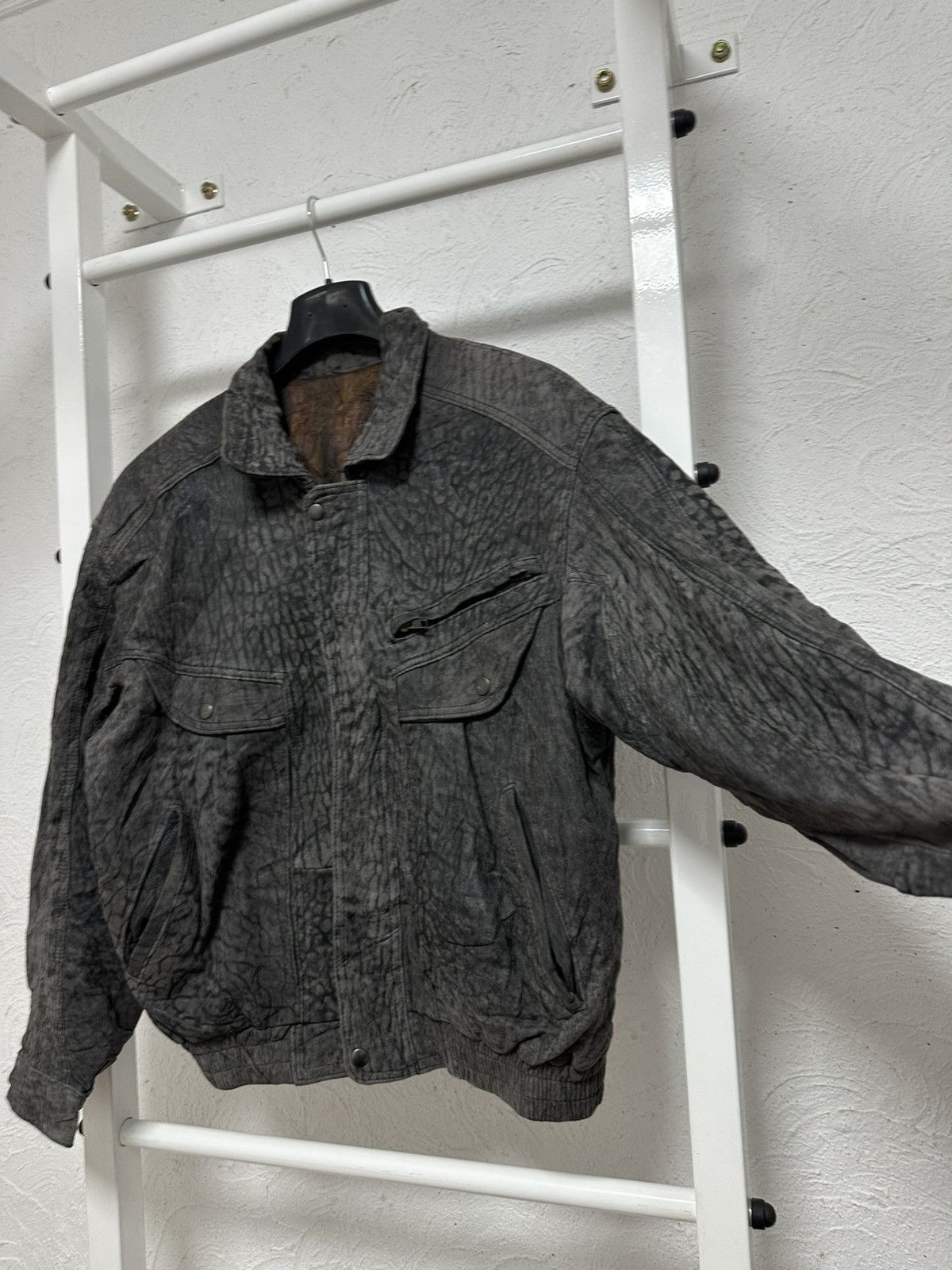 Vintage Avant-Garde Leather Jacket Leopard Style L size Size US L / EU 52-54 / 3 - 5 Thumbnail