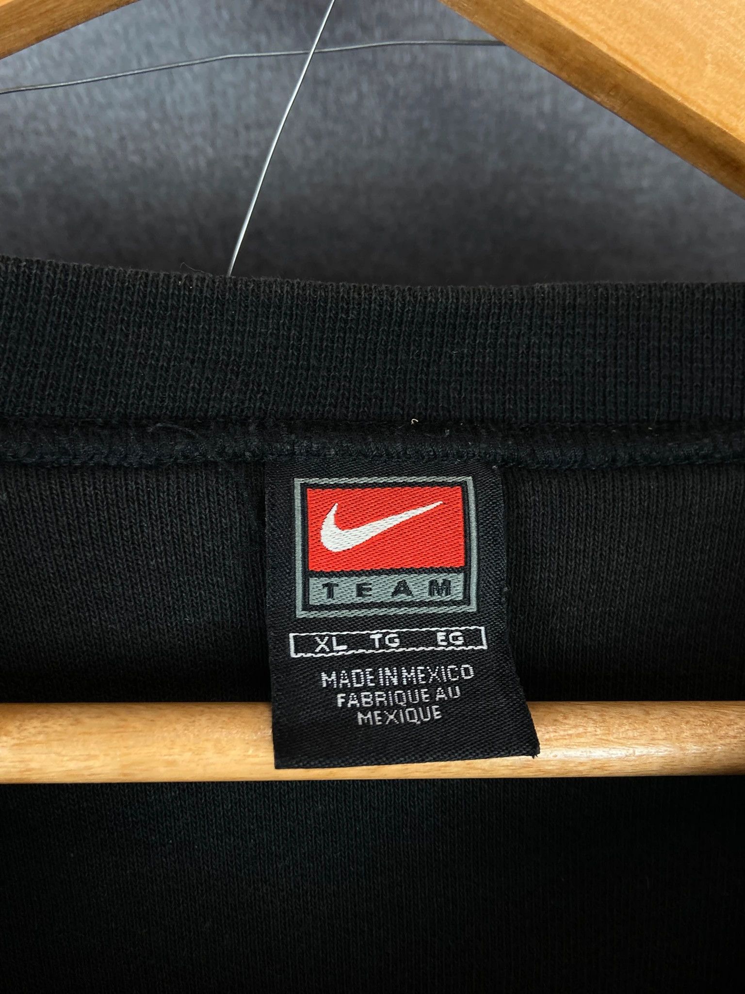 Nike Crewneck Nike Maryland black college spellout logo XL Size US XL / EU 56 / 4 - 4 Thumbnail