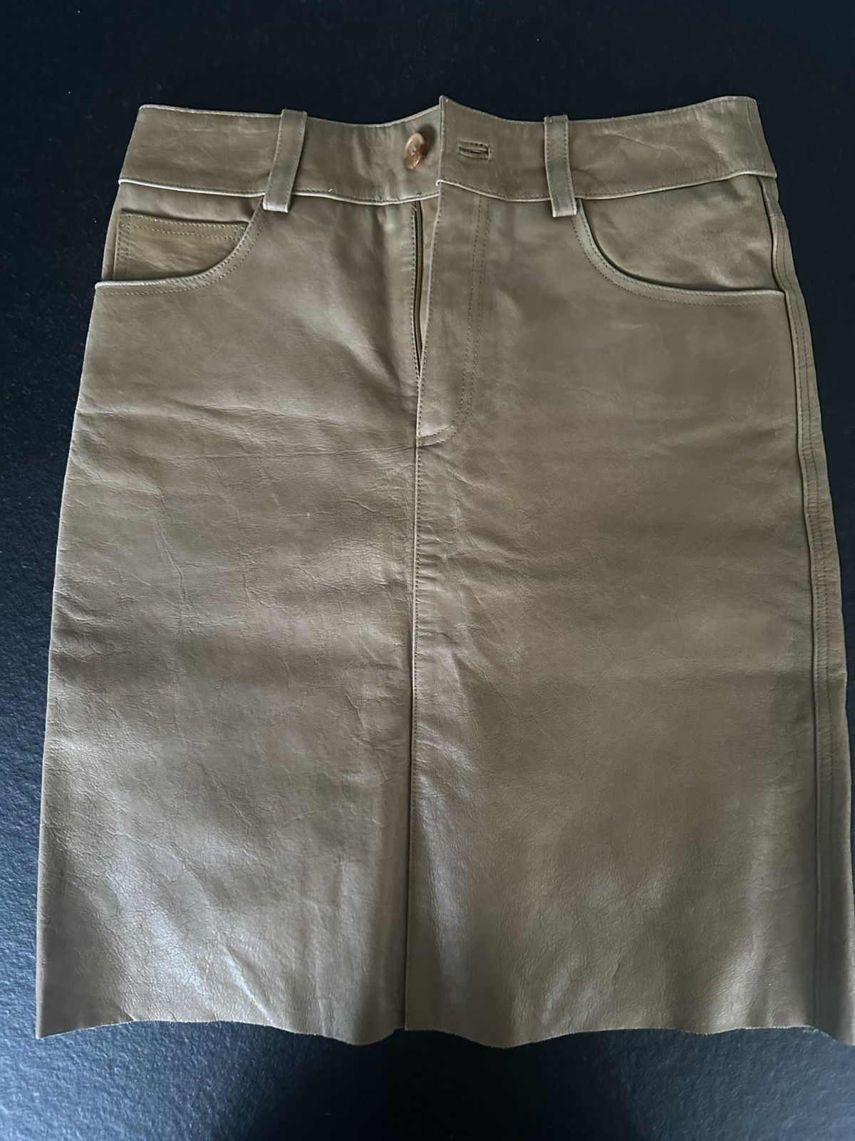 Mexx Mexx Leather skirt Size 30" / US 8 / IT 44 - 2 Thumbnail