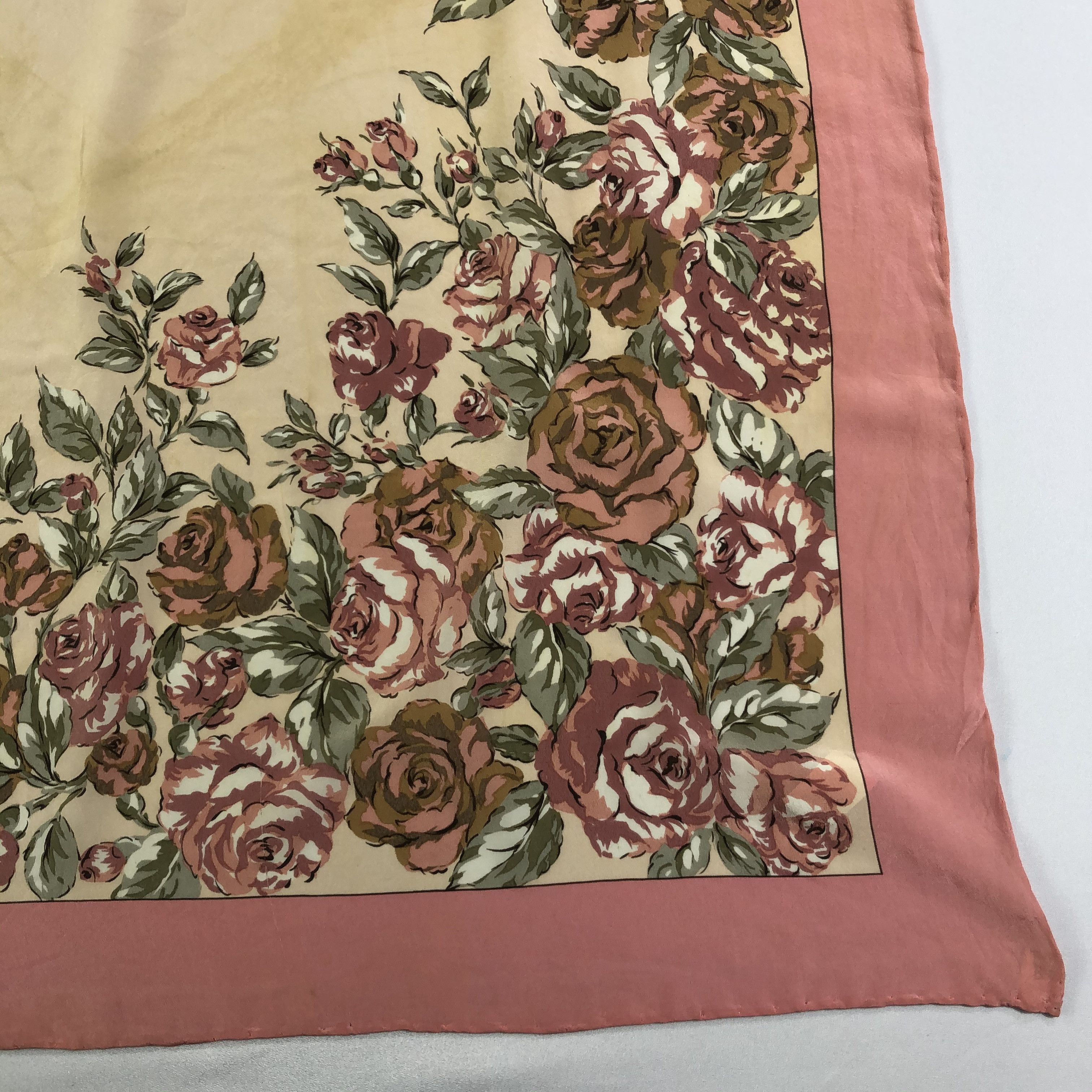 Vintage Vintage Silk Scarf Size ONE SIZE - 3 Thumbnail