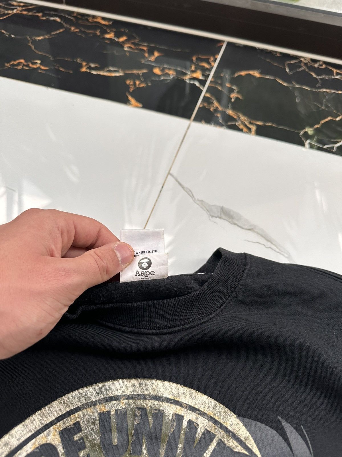 Aape × Vintage AAPE X DRAGONBALL VINTAGE BIG LOGO STREETWEAR SWEATSHIRT Size US M / EU 48-50 / 2 - 9 Thumbnail