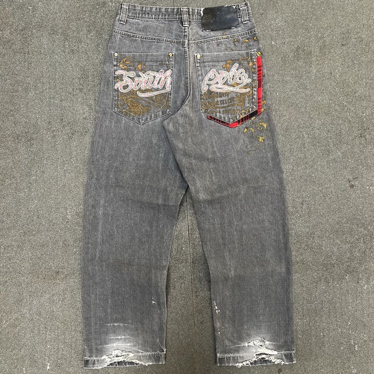 Southpole × Vintage 💥RARE💥 Vintage South Pole Red Tab Baggy Jeans Size US 32 / EU 48 - 1 Thumbnail