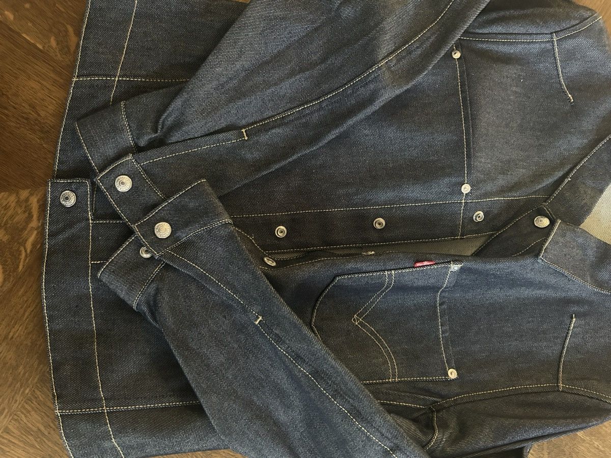 Levi's × Levi's Vintage Clothing × Vintage Vintage Levi’s denim jacket bodice construction 70s collar Size US M / EU 48-50 / 2 - 7 Thumbnail