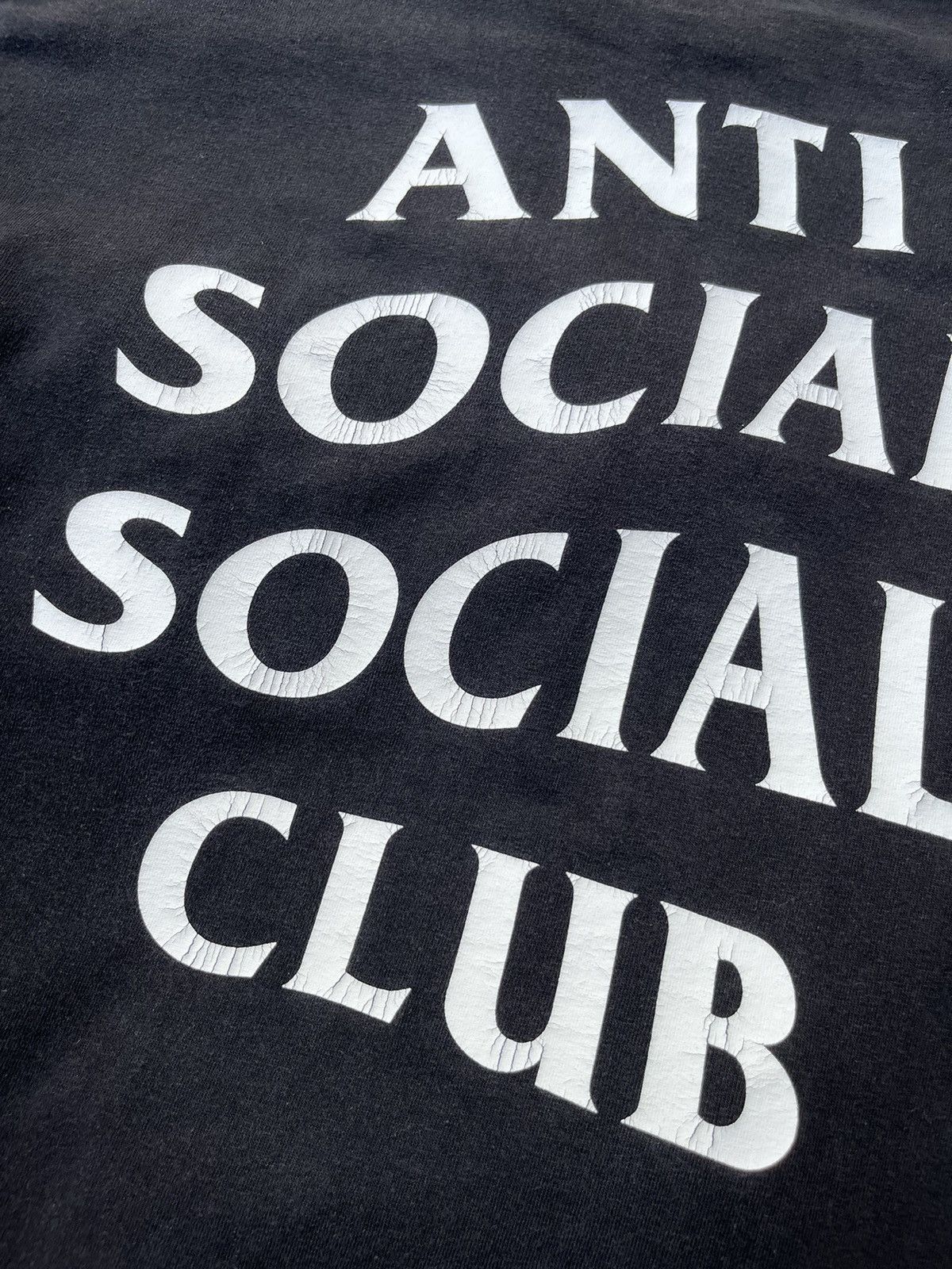 Anti Social Social Club × Vintage Vintage Anti Social Social Club ASSC distressed tee basic Size US M / EU 48-50 / 2 - 19 Thumbnail