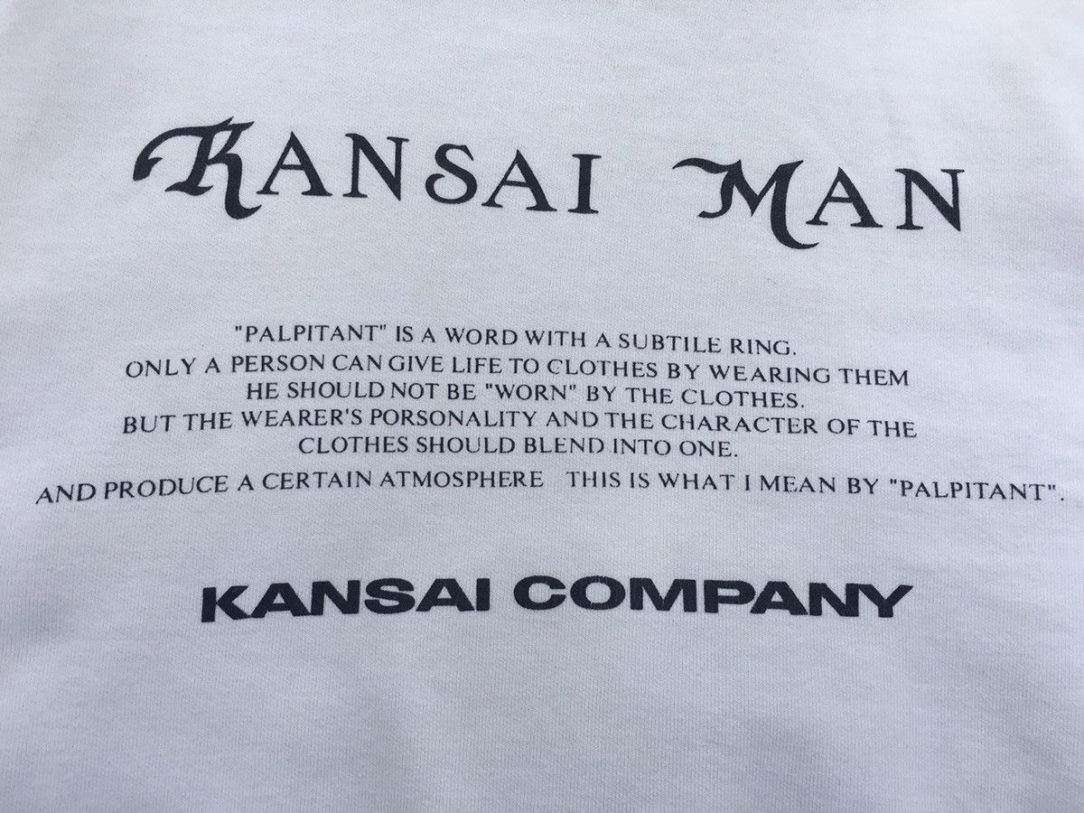 Kansai Yamamoto Rare Vintage Kansai Man Spellout Sweater Size US M / EU 48-50 / 2 - 6 Thumbnail