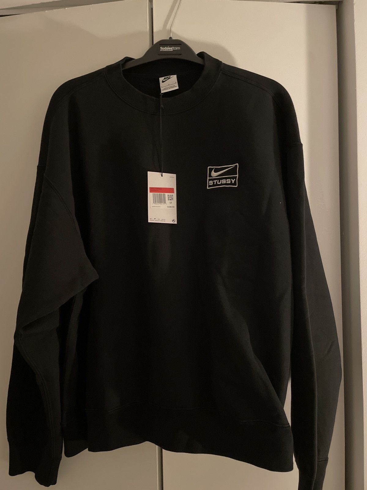 Pre-owned Nike X Stussy Nike Stussy Crewneck Sweatshirt In Pre-owned Nike X Stussy Nike Stussy Crewneck Sweatshirt In