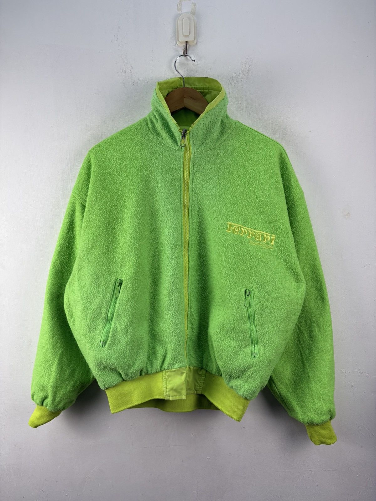 Ferrari Vintage 90s Magneti Marelli Ferrari Bomber Jacket Size US L / EU 52-54 / 3 - 5 Thumbnail