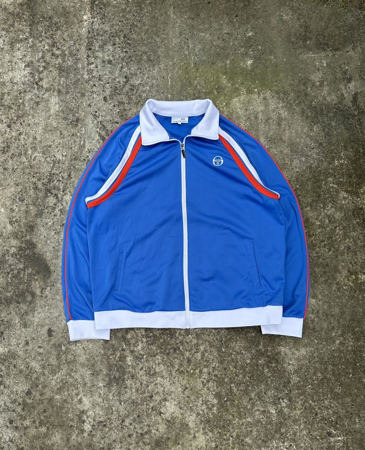 Sergio Tacchini Vintage Sergio Tacchini Jacket Streetwear Italian Design 4XL Size US XXL / EU 58 / 5 - 1 Thumbnail