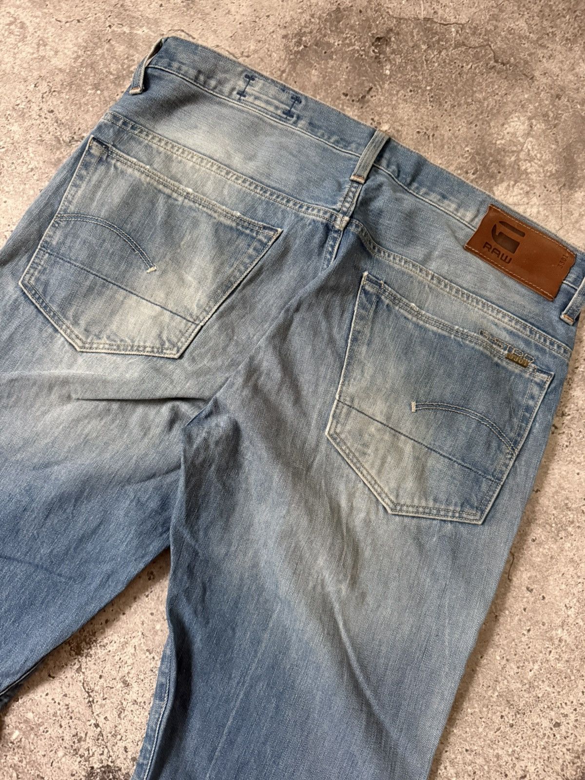 LGB If Six Was Nine style G-Star faded Jeans Y2K Archive