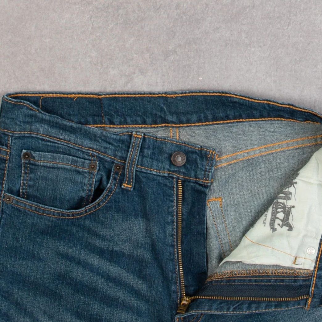 Levi's VINTAGE Levi's 505 Jeans Regular Straight Denim Blue Men W30 L32 Size US 30 / EU 46 - 6 Thumbnail
