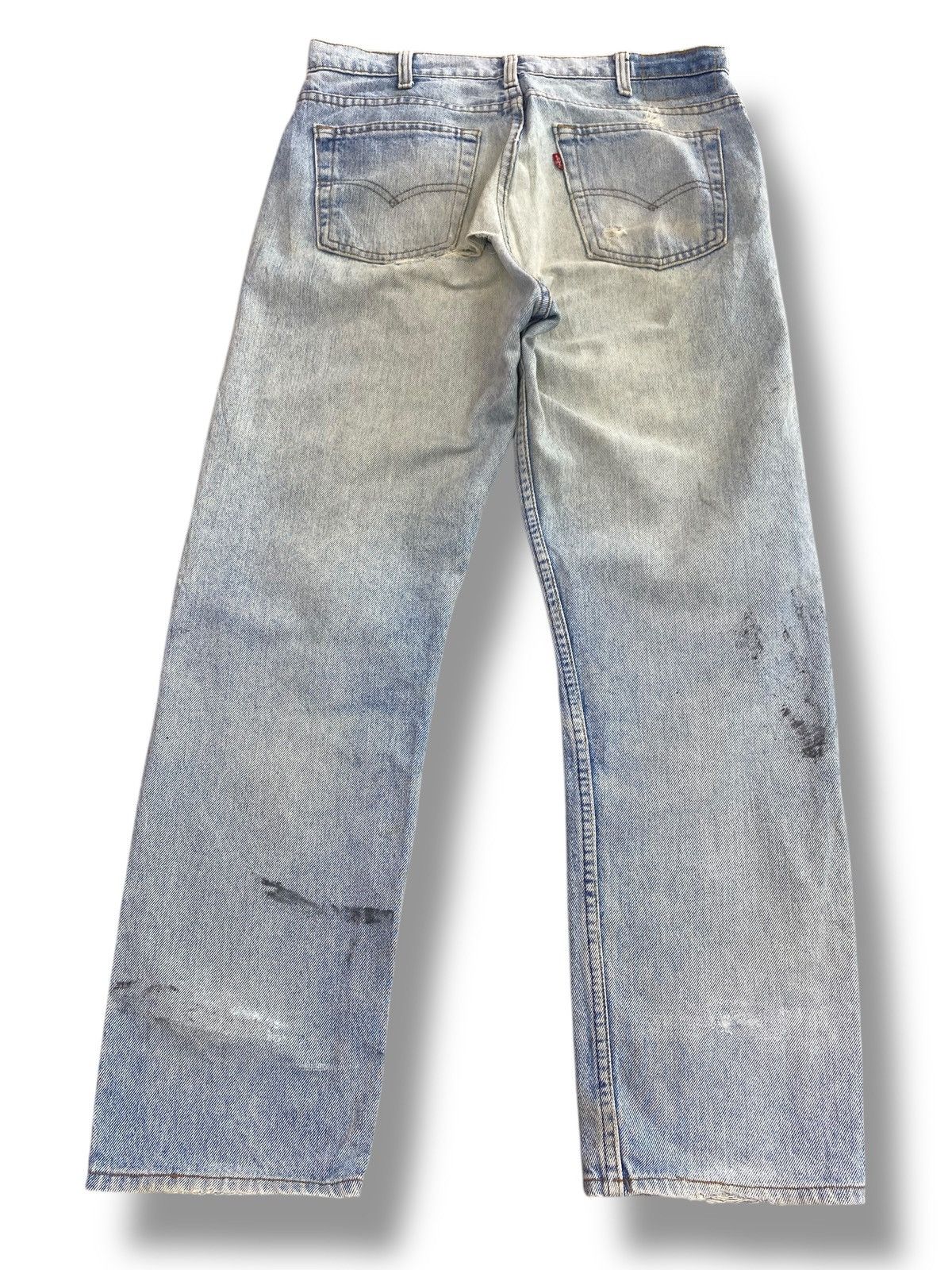 Levi's Levi’s Vintage Acid Blue Wash Style Distressed Jeans Size US 32 / EU 48 - 3 Thumbnail
