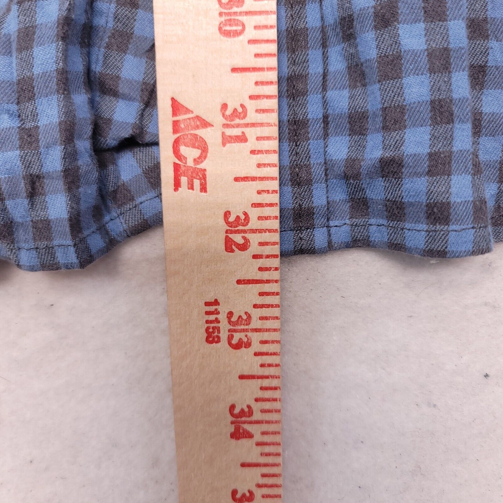 Croft & Barrow Croft & Barrow Tartan Flannel Shirt Mens Size Large L Blue Size US L / EU 52-54 / 3 - 7 Thumbnail