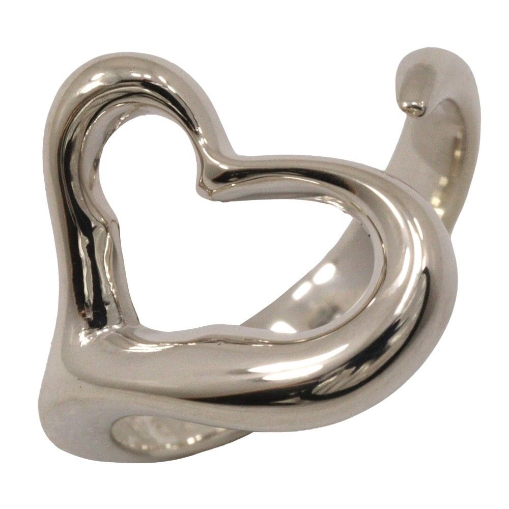 Tiffany & Co. Tiffany & Co. Elsa Peretti Open Heart Ring Silver 925 Size ONE SIZE - 1 Thumbnail