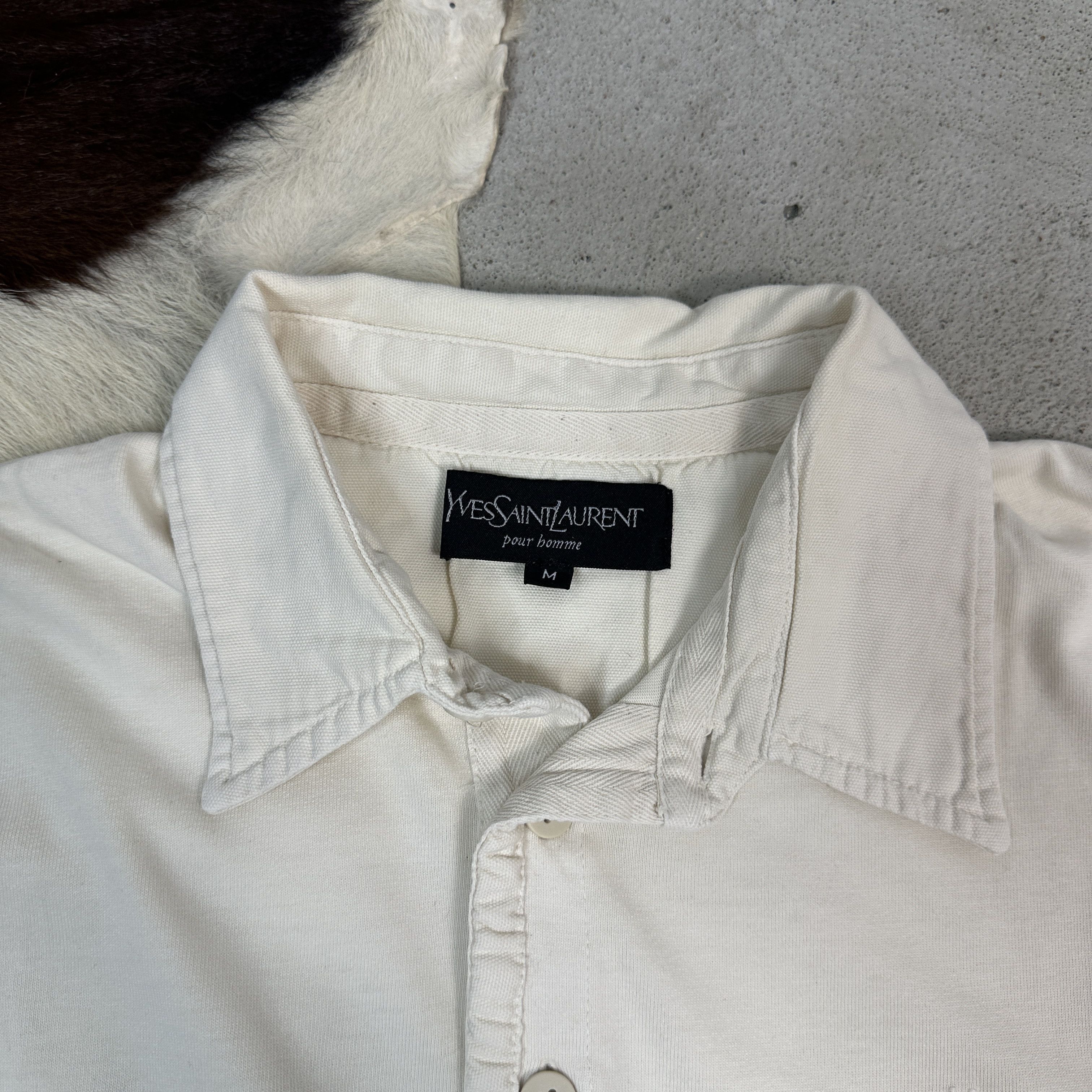 Vintage × Yves Saint Laurent Vintage Y2K Streetwear Yves Saint Laurent Polo T-shirt Size US M / EU 48-50 / 2 - 3 Thumbnail